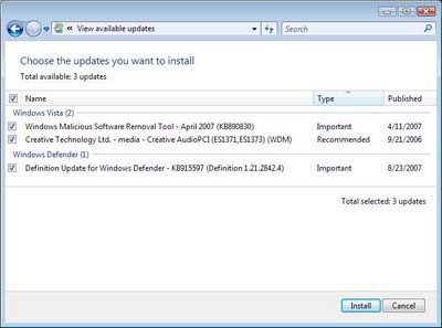 Обзор Windows Vista SP1 6001.16633