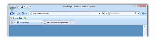 Первый взгляд на Windows Internet Explorer 8