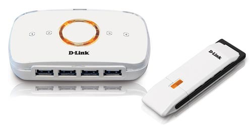 Беспроводные USB-хаб и адаптер от D-Link