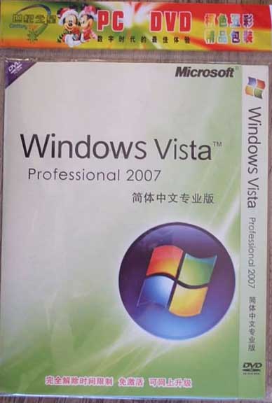 Windows Vista Professional 2007 - новая версия Windows Vista