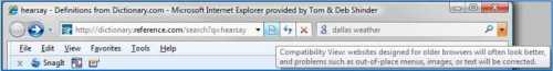 Десять замечательных и не очень особенностей Internet Explorer 8