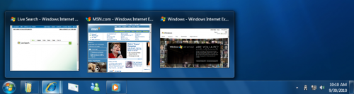 Фотографии предварительного релиза бета версии Windows 7
