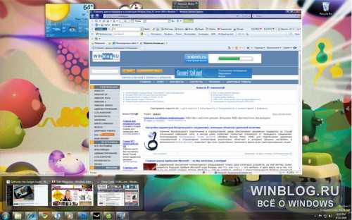 Windows 7 "бьет" Vista