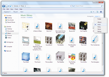 Скриншоты Windows 7 (сборка 7057) и подробное описание