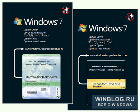 Подробности программы Windows 7 Upgrade Option