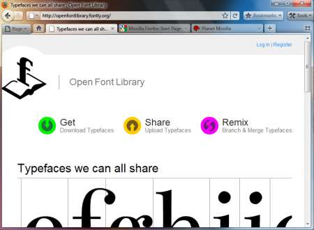 Первые снимки Firefox 4 – эксперименты со вкладками и цветами