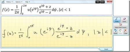 Эксклюзив в Windows 7: Панель математического ввода