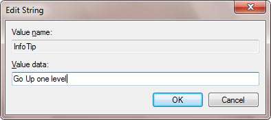 Добавление кнопки «Вверх» на панель команд Проводника Windows 7