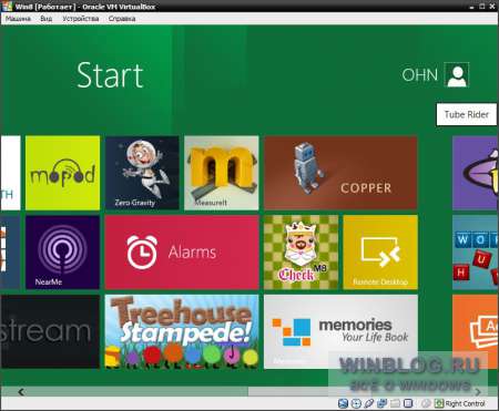 Обзор Windows 8 Developer Preview