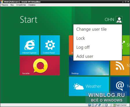 Обзор Windows 8 Developer Preview