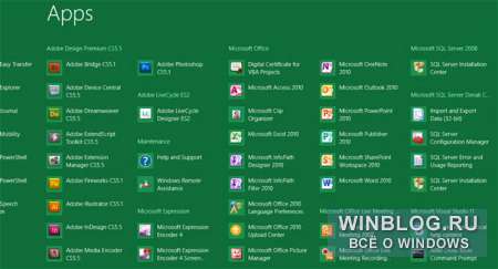 Изменения, ожидающие нас в Windows 8 beta