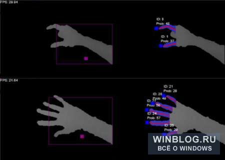 Microsoft OmniTouch позволяет превратить любую поверхность в сенсорный экран