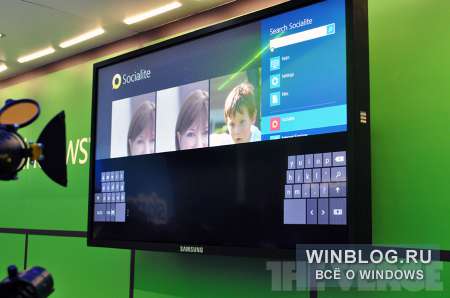 CES2012: видео и фото с демонстрации Windows 8