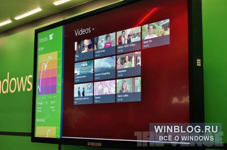 CES2012: видео и фото с демонстрации Windows 8