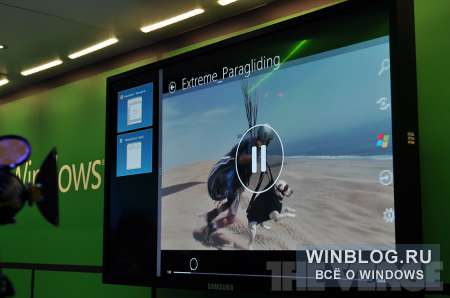 CES2012: видео и фото с демонстрации Windows 8