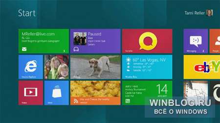 Демонстрация Windows 8 на CES 2012: новые наблюдения