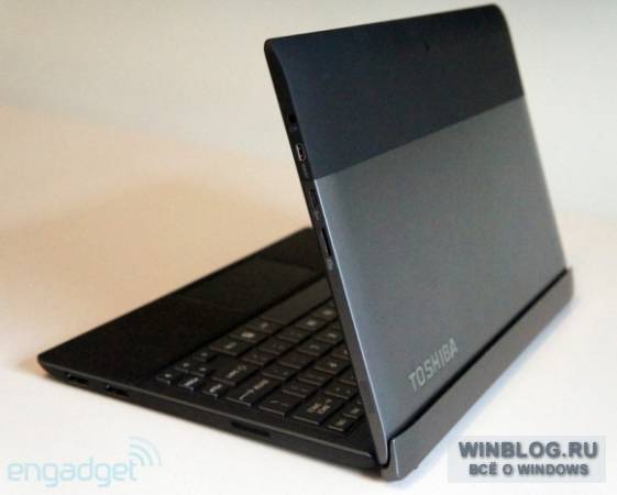 Toshiba показала первый прототип планшетного ПК для Windows 8