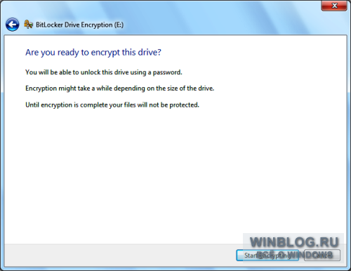 Защита USB-накопителей при помощи BitLocker To Go в Windows 7