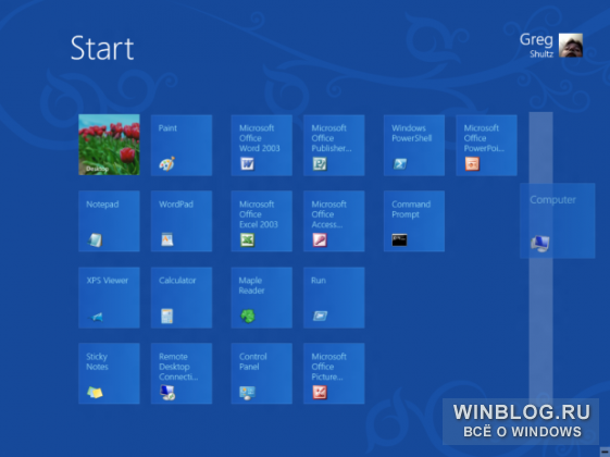 Как превратить начальный экран Windows 8 в меню «Пуск»