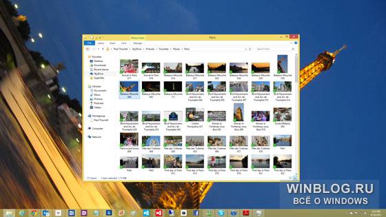 Обзор Windows 8, часть 1: Рабочий стол