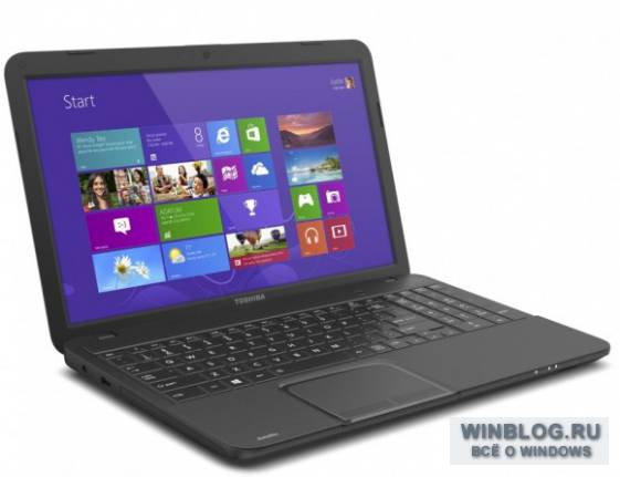 Toshiba подготовила массу устройств для Windows 8