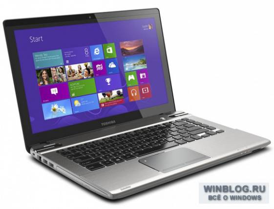 Toshiba подготовила массу устройств для Windows 8