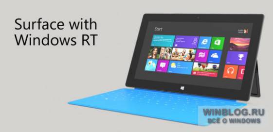 Стартовали продажи планшетов Microsoft Surface