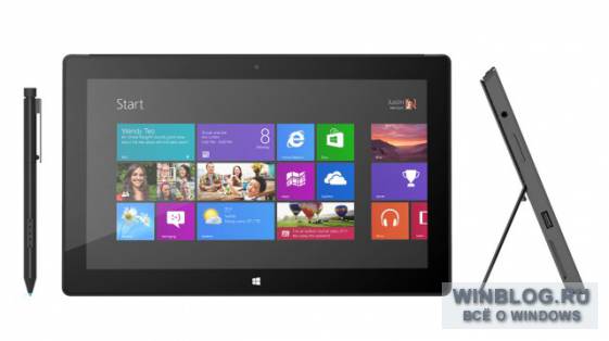 Microsoft Surface Pro появится в продаже в январе