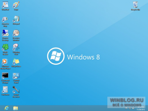 Без меню «Пуск» в Windows 8 можно обойтись