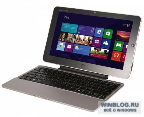 CES 2013: новые планшеты с Windows 8 от Gigabyte