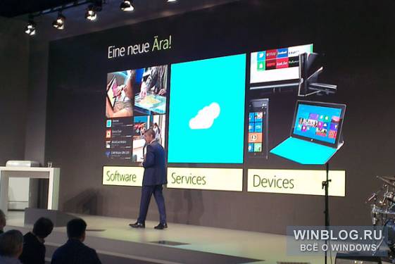 Microsoft раскрыла данные о продажах Windows 8