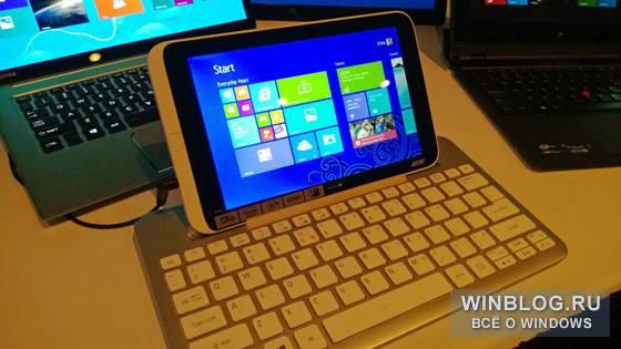 Acer Iconia W3: обзор характеристик