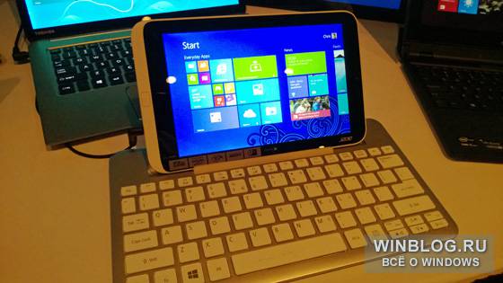 Acer Iconia W3: обзор характеристик