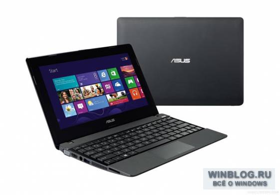 ASUS выпустит новый бюджетный ноутбук на Windows 8 с сенсорным экраном