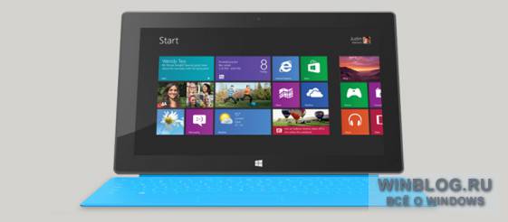 Планшеты Surface второго поколения засветились в Сети
