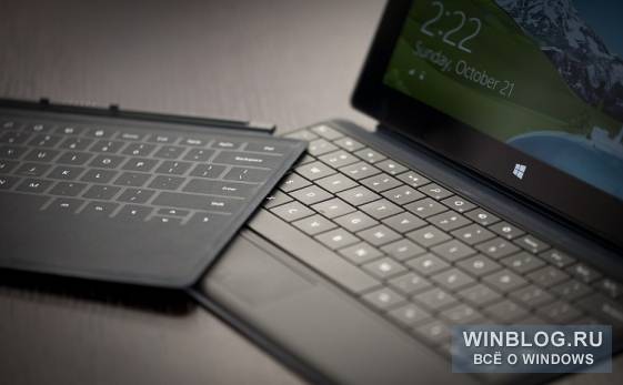 Microsoft разрабатывает новую клавиатуру для планшетов Surface