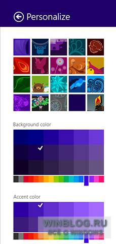 Персонализация начального экрана Windows 8.1