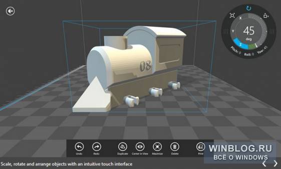 ОС Windows 8.1 научилась работать с 3D-принтерами