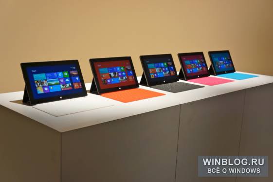 Microsoft выпускает обновление прошивки для Surface 2
