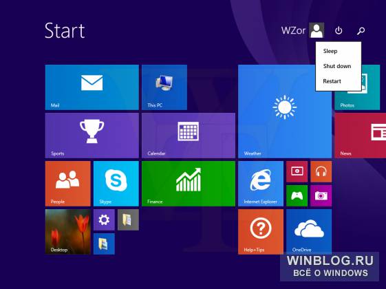 Windows 8.1 Update 1 выйдет в апреле