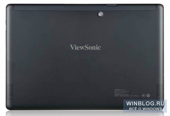 Планшет от ViewSonic работает и с Windows 8, и с Android