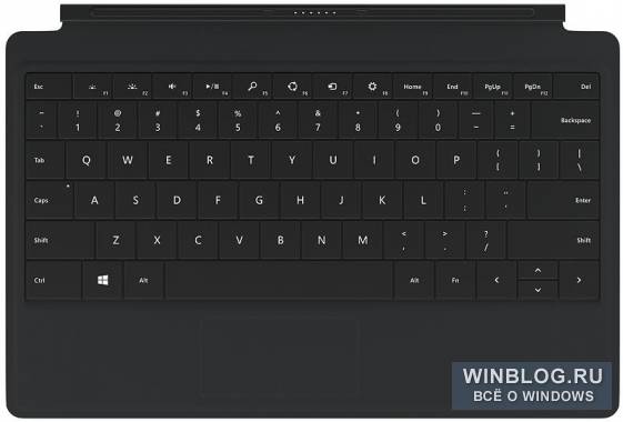 Microsoft начинает продажи клавиатуры Surface Power Cover