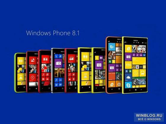 Microsoft начинает обновление до Windows Phone 8.1