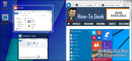 Как в Windows 10 использовать Snap Assist и закреплять окна в четвертях экрана