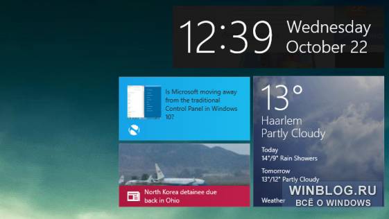 Windows 10 Consumer Preview выйдет в январе 2015 года