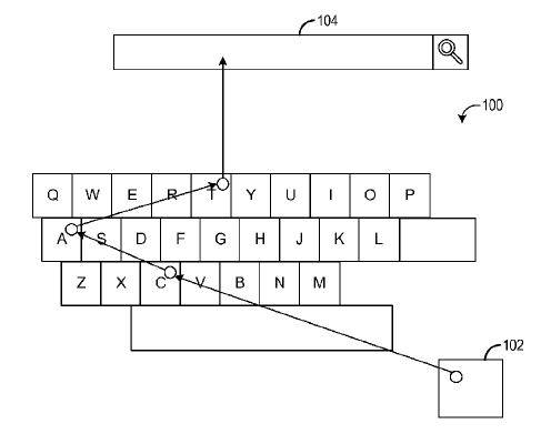 Microsoft патентует технологию набора текста взглядом