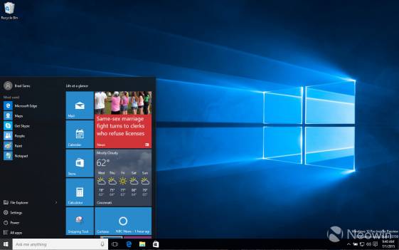 Windows 10 обновили до сборки 10159