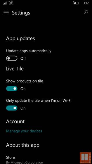 Windows 10 Mobile: скриншоты сборки 10162