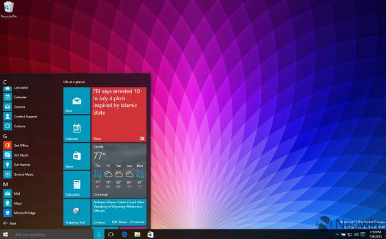 Windows 10 обновили до версии 10166