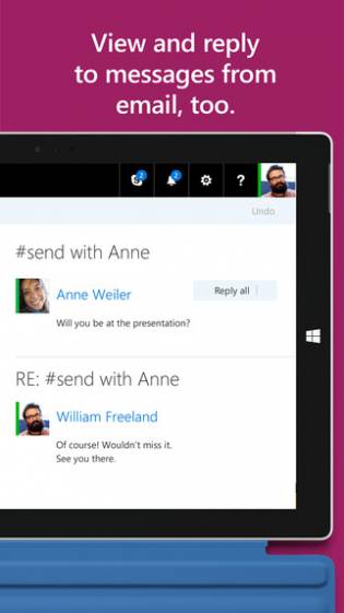 Send: почтовый чат от Microsoft
